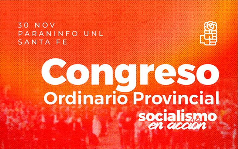 Congreso Ordinario Provincial – Socialismo en Acción
