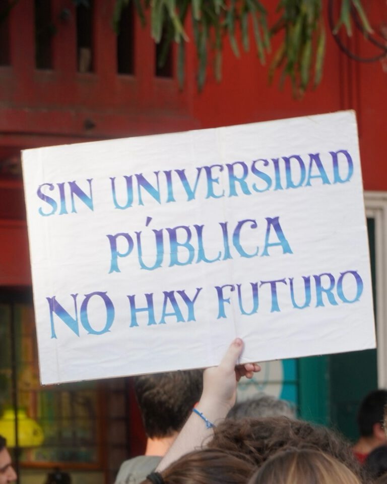 Las calles de Rosario y Santa Fe andan diciendo… Educación pública siempre 🌹🙌